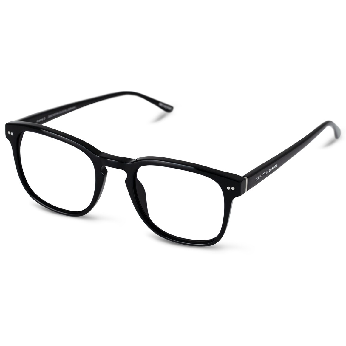 Kpten & Son Pasadena Large Black mit Sehstärke